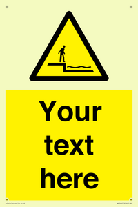 Custom Warning shallow water